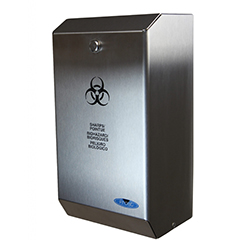 BIOMEDICAL SHARPS DISPOSAL STAINLESS STEEL CONTAINER
