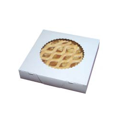 WINDOW PIE BOX  8''X8''X1.5''