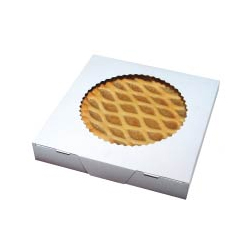 BOÎTE À TARTE AVEC FENÊTRE EN POLYPRO 9