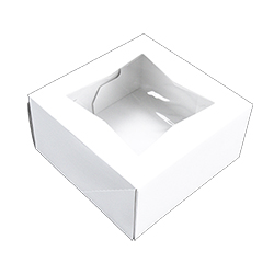 BOÎTE À GÂTEAU AVEC FENÊTRE EN POLYPRO 6
