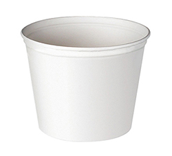 COMBO BARIL COUVERCLE BLANC 10 LB