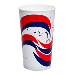 SWIRL COLD PAPER CUP BEVERAGE 32 OZ