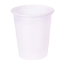 WHITE PLASTIC CUP 5OZ