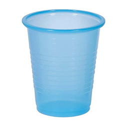BLUE PLASTIC CUP 5OZ