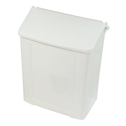 POUBELLE SANITAIRE BLANCHE