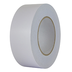 RUBAN EN TISSU DOUBLE COUCHE BLANC 24MM X 50M 3.3 MIL