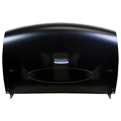 TWIN JRT BATHROOM TISSUE DISPENSER BLACK