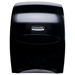 MANUAL HAND TOWEL DISPENSER BLACK