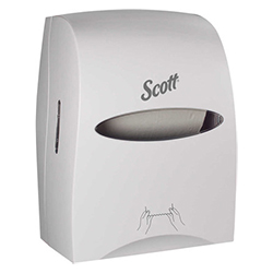 MANUAL HAND PAPER DISPENSER WHITE