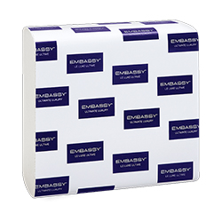 WHITE MULTIFOLD HAND TOWEL 9