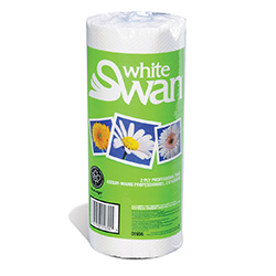 ROLL TOWEL WHITE 80S 2PLY