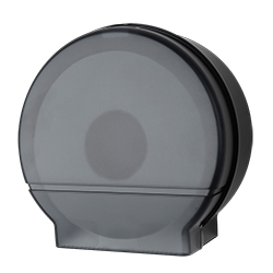 JRT BATHROOM TISSUE DISPENSER BLACK SMOKED