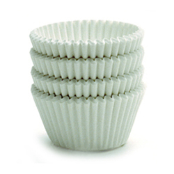 WHITE BAKING CUPS U300125