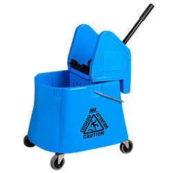 DOWNPRESS ELEPHANT BUCKET WRINGER BLUE 37L