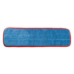 RECHANGE MICROFIBRE BLEU FRANGE ROUGE 18
