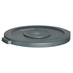 75L GREY ROUND CONTAINER COVER LID