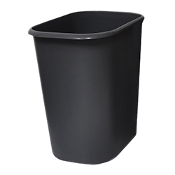 POUBELLE RECTANGULAIRE GRISE 14L