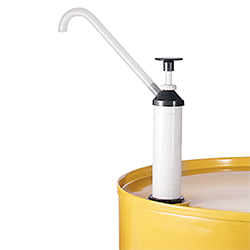 POMPE EN PLASTIQUE POUR BARIL 205 LITRES 8 OZ