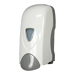 WHITE GRAY FOAM SOAP DISPENSER 1000 ML