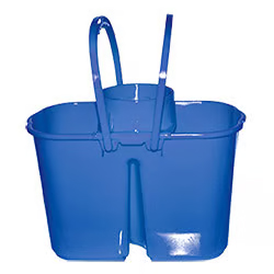 DOUBLE BUCKET WITH CONE WRINGER 15L