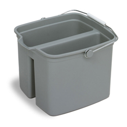 GREY HUSKEE DIVIDED PAIL 15L