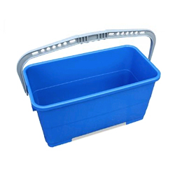 SEAU BLEU POUR LAVAGE DE VITRES 24L