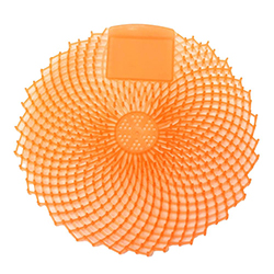 URINAL SCREEN ORANGE TROPICAL MANGO