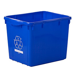 CURBSIDE RECYCLE BIN 16 GALLONS