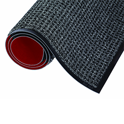 TAPIS OXFORD ELITE GRIS NOIR 3'X10'