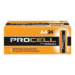 BATTERIE DURACELL PROCELL AA