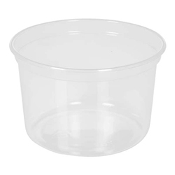 CLEAR AGRIPAK CONTAINER 204S 16 OZ