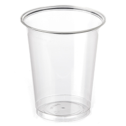 CLEAR PLASTIC CUP 9OZ 78MM