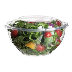 COMBO SALAD BOWL WITH LID 32 OZ