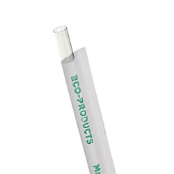 PAILLE CLAIRE COMPOSTABLES 7.75