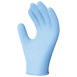 NITRILE GLOVES POWDER FREE PRECISION BLUE MEDIUM