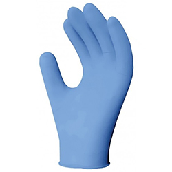 NITRILE GLOVES POWDER FREE BLUE MEDIUM