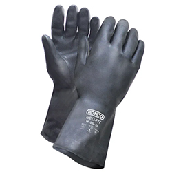 GANT NÉOPRÈNE FLOQUÉ NOIR GRAND 13