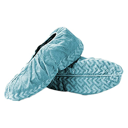 ANTI-SLIP BLUE POLY SHOE COVER X-LARGE