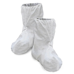 WHITE MICROPOROUS LARGE BOOT COVER 18