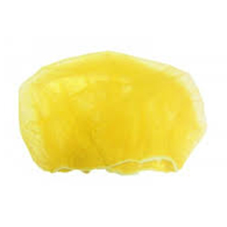 YELLOW BOUFFANT CAP 24