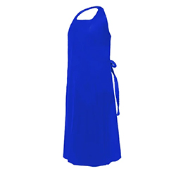 BLUE POLYURETHANE APRON 35