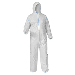 COMBINAISON MICROPOREUSE BLANCHE MOYENNE