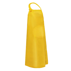 YELLOW PVC SUPPORTED APRON 35
