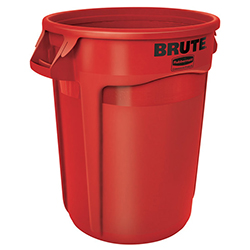 RED ROUND CONTAINER 38L