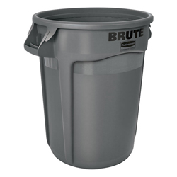 GREY ROUND CONTAINER 166L