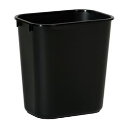 POUBELLE RECTANGULAIRE NOIRE 30L