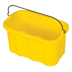 YELLOW SANITIZING CADDY FOR CARTS 9.5 LITERS