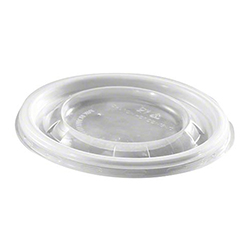 CLEAR ROUND LID FOR 8-12-16OZ BOWL