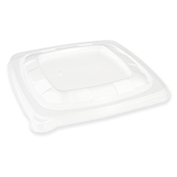 SQUARE CLEAR DOME LID FOR 24-28-32OZ BOWL