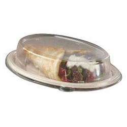 OVAL CLEAR DOME LID FOR BOWL AND PLATE